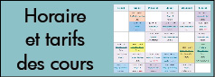 Horaire cours yoga
